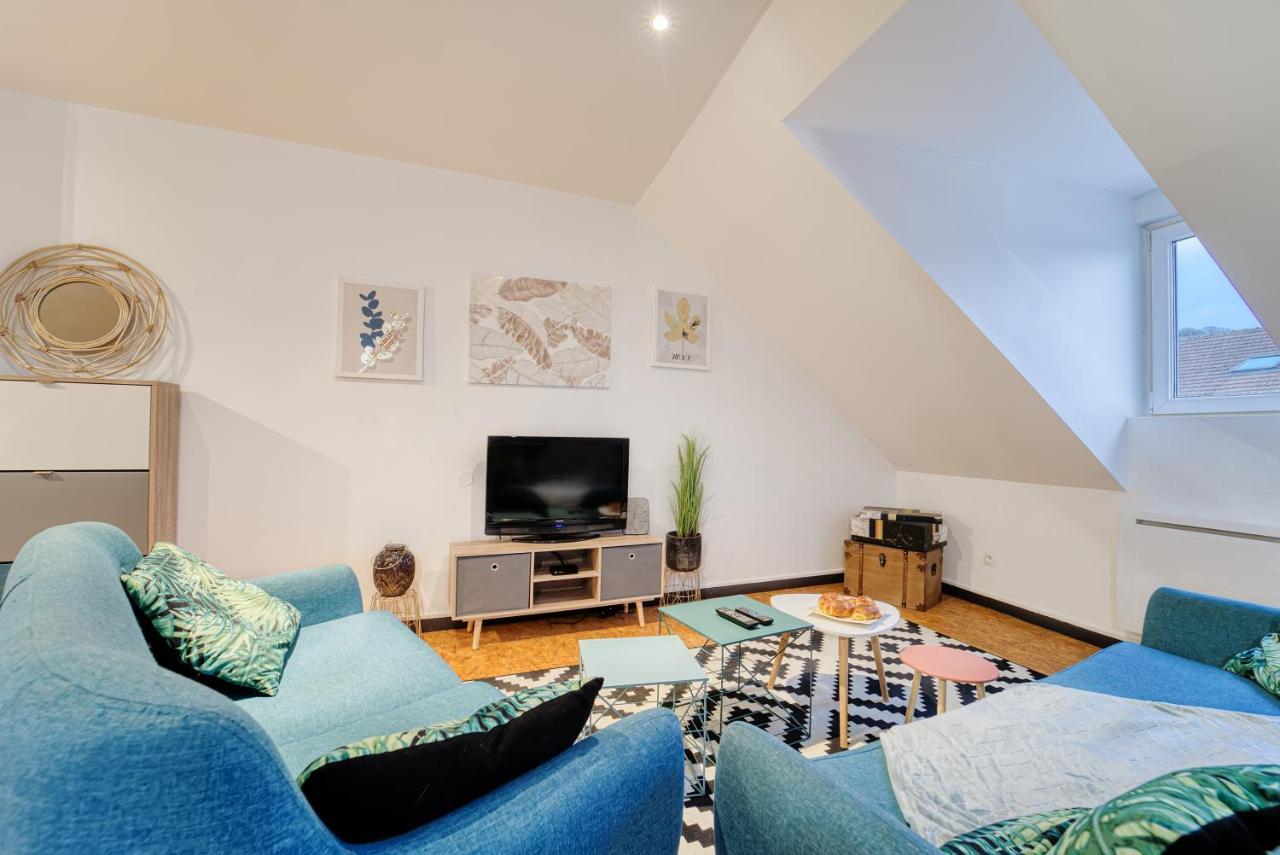 Ferienwohnung Sous Les Etoiles Metz Luxembourg Un-Sejour-A-Part Clouange Exterior foto